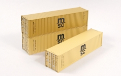 ACME 95053 - H0 - Container 40 ft MSC (3 Stück)
